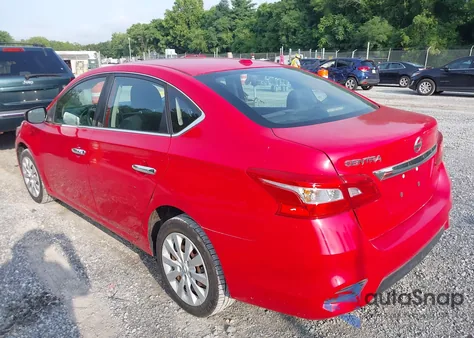 2016 Nissan Sentra Sv from USA, damaged, VIN 3N1AB7AP2GY318045